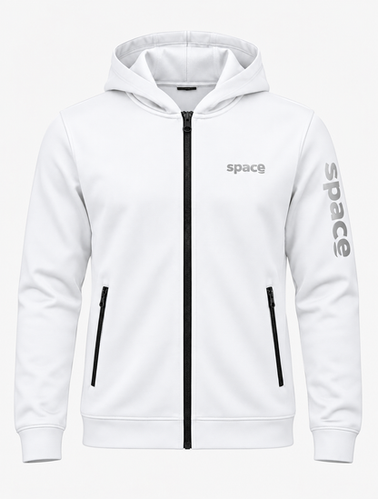 Space Signature Zip-Up Training Hoodie