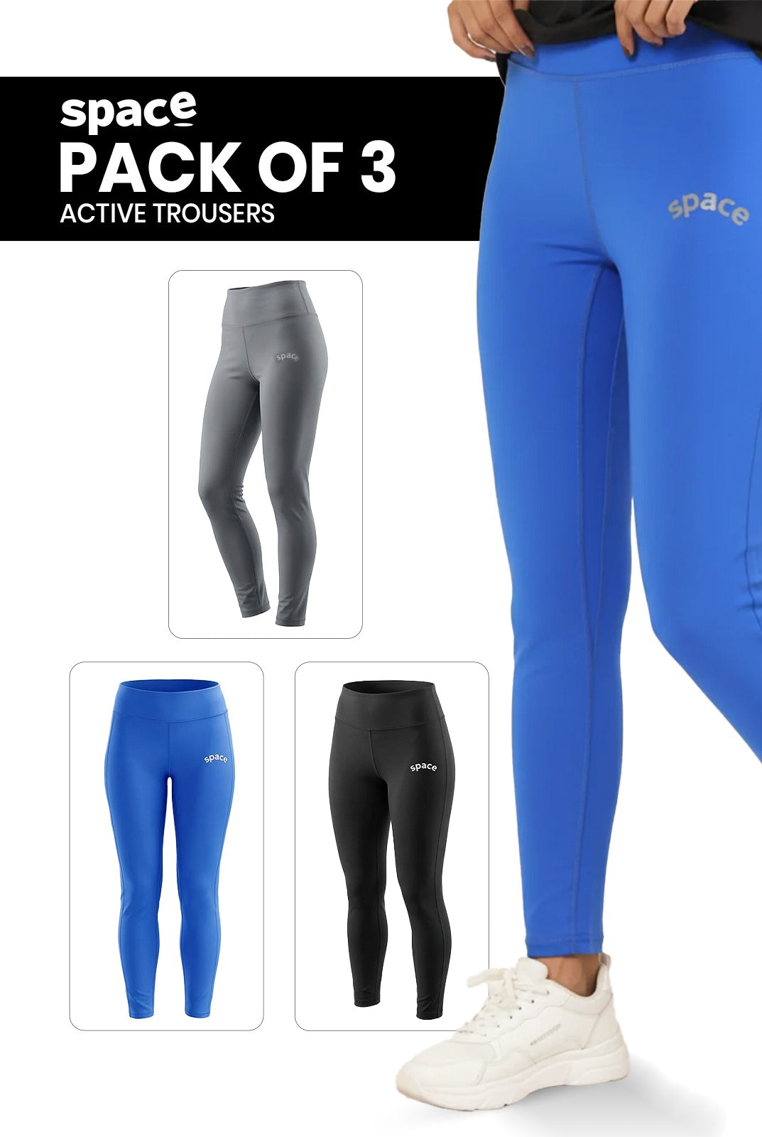 Women Leggings Bundle - Pack of 3