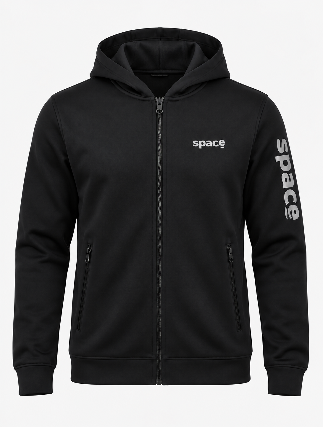 Space Signature Zip-Up Training Hoodie