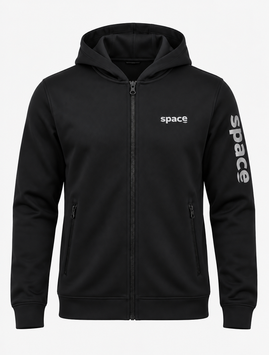 Space Signature Zip-Up Training Hoodie