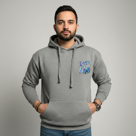 “Let’s Go” Fleece Hoodie