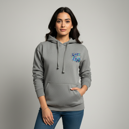 “Let’s Go” Fleece Hoodie