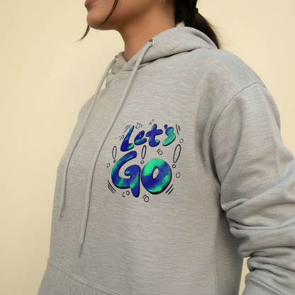 “Let’s Go” Fleece Hoodie