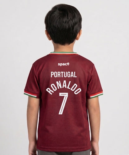 Kids Ronaldo - Portugal Support Jersey