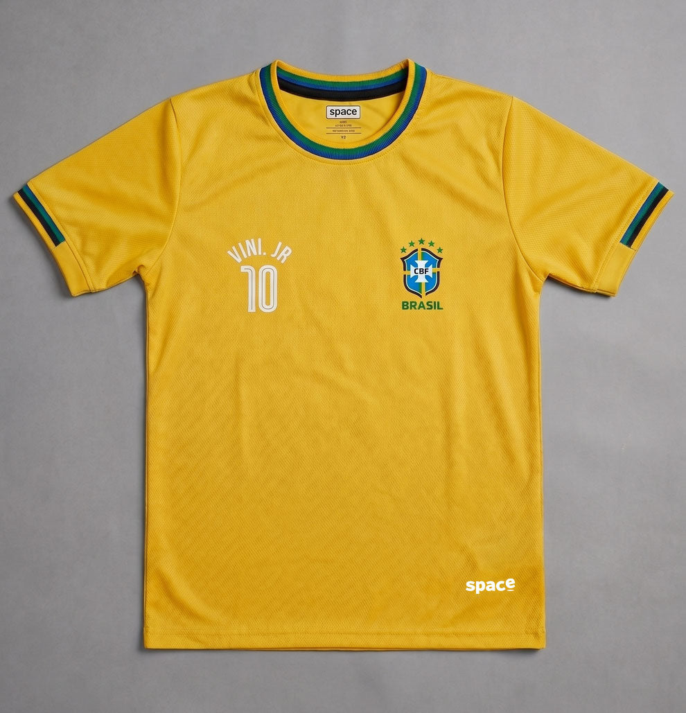 Kids Vini Jr. - Brazil Support Jersey