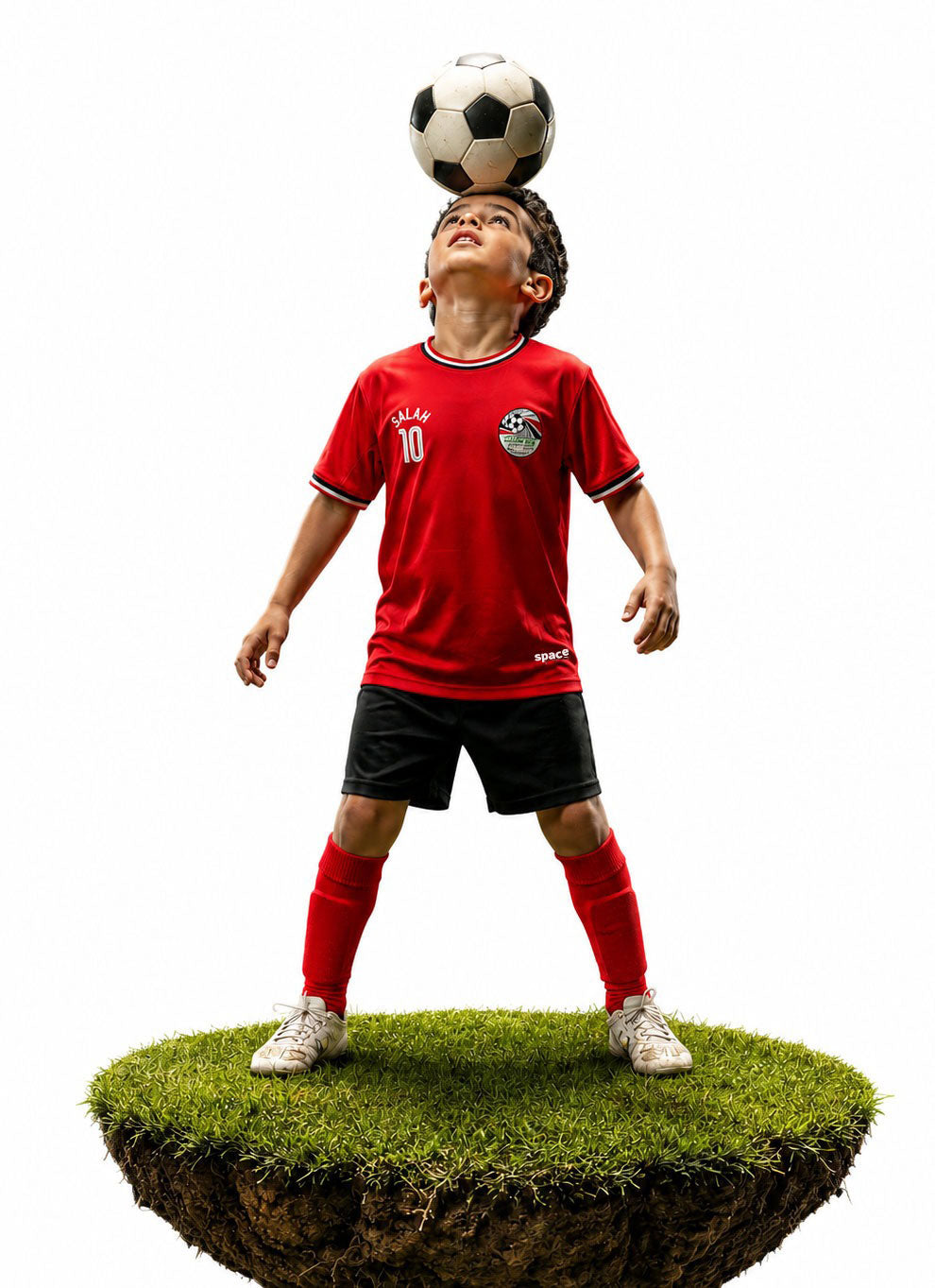 Kids Salah - Egypt Support Jersey