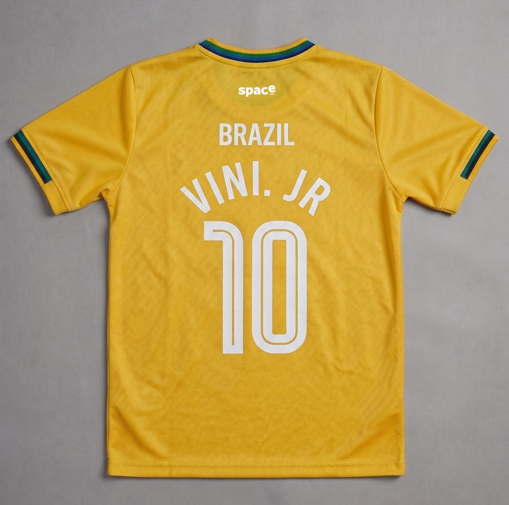 Kids Vini Jr. - Brazil Support Jersey