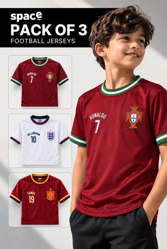 Kids Football Jerseys Bundle