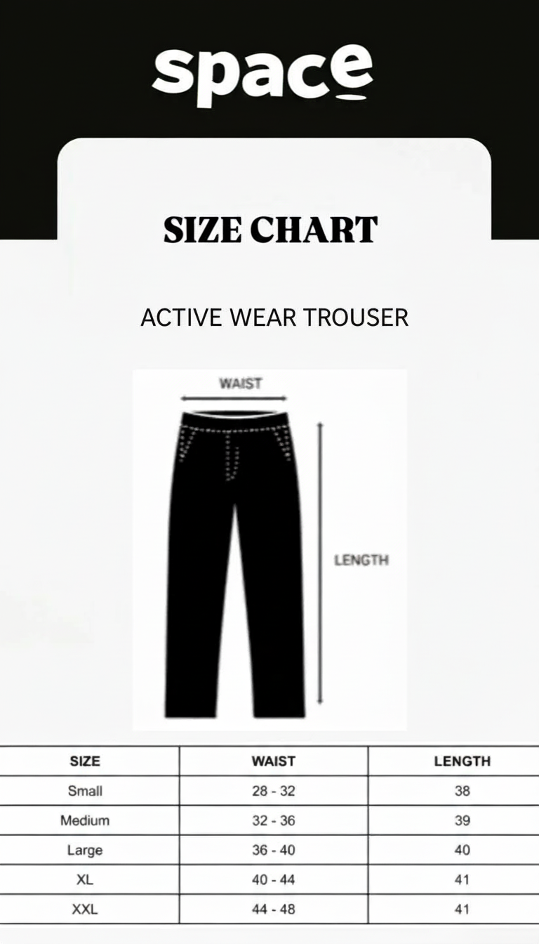 Relaxed Fit Active Trouser